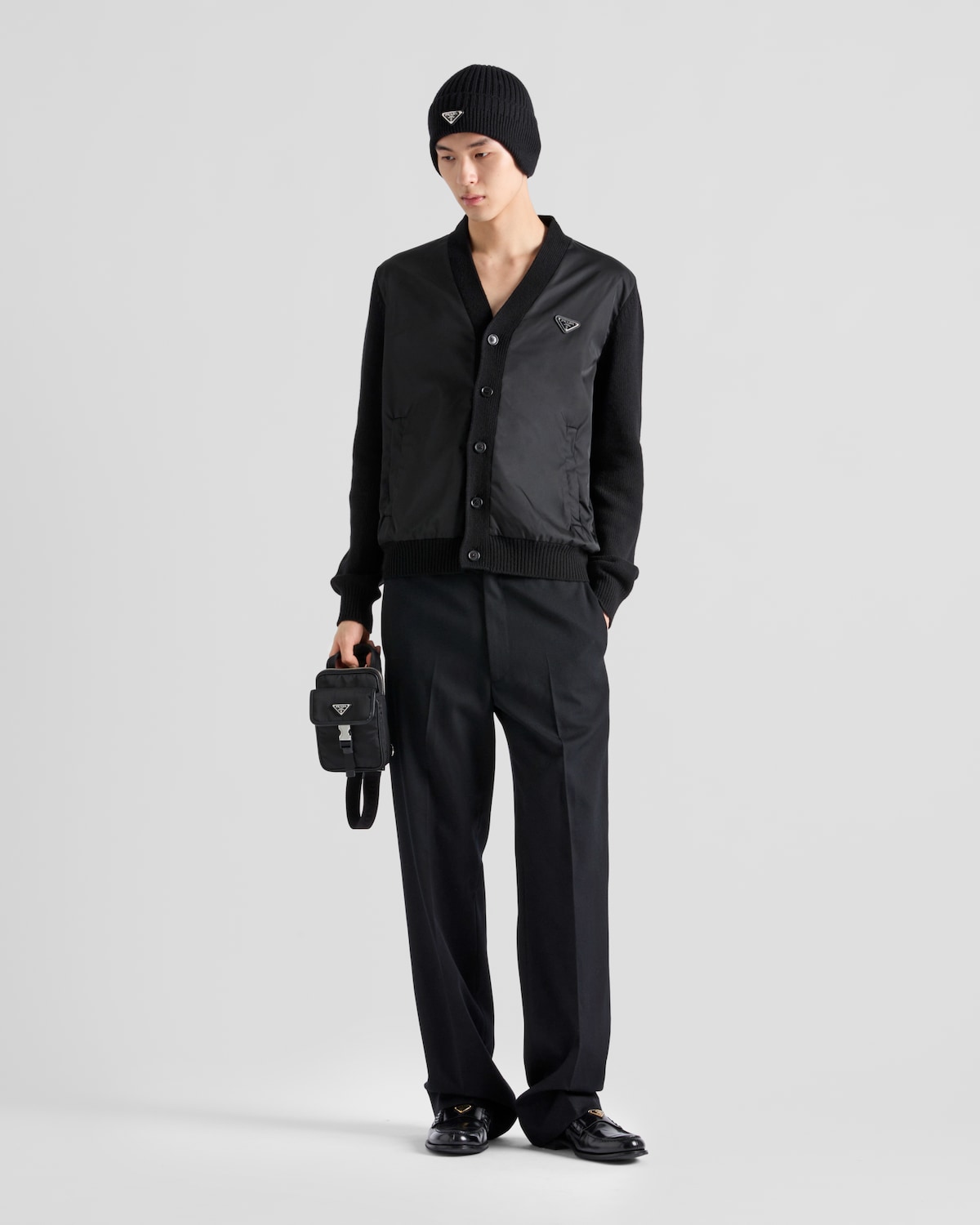 Prada Cárdigan de lana y cachemir