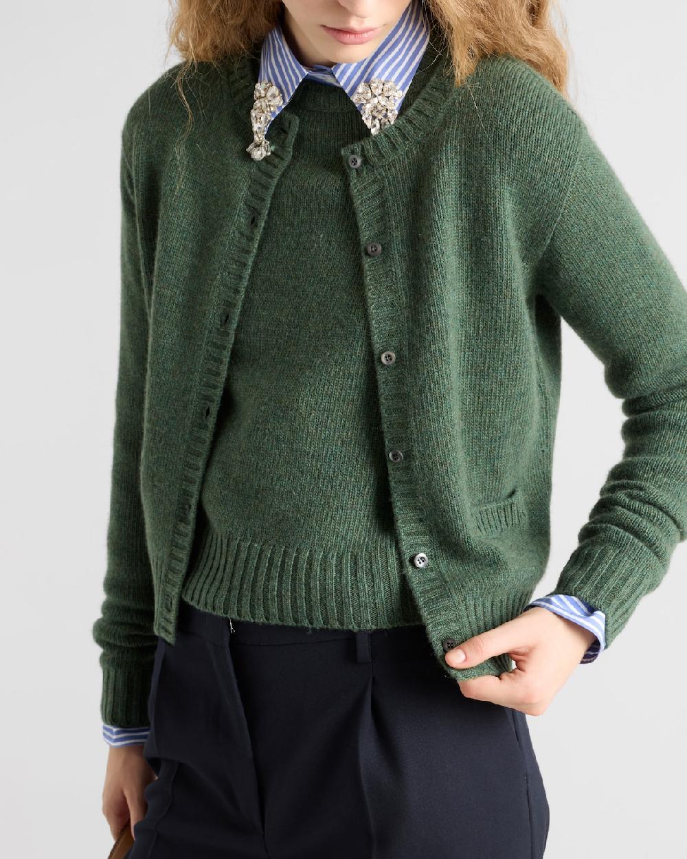 Prada Cárdigan De Re-Cashmere