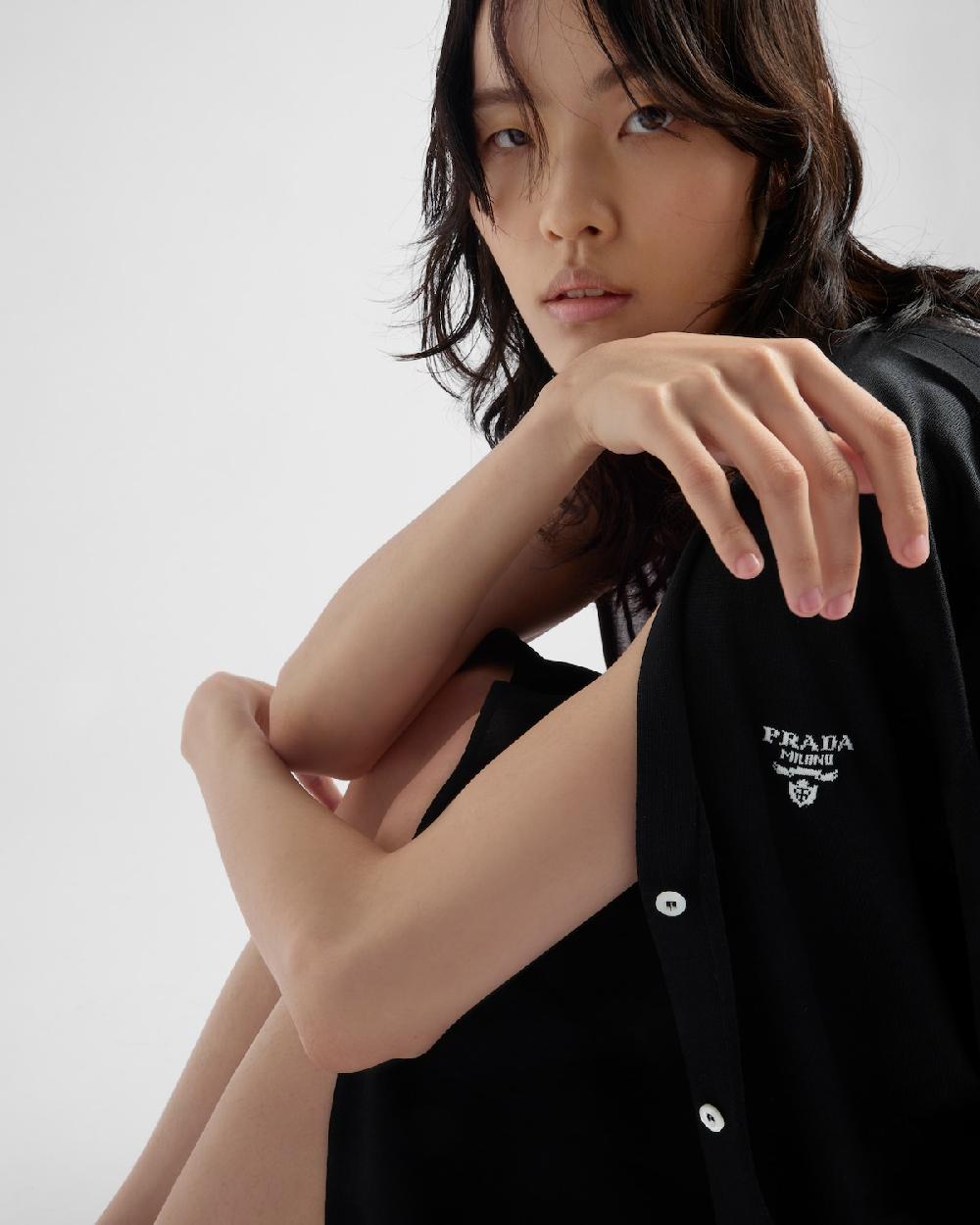 Prada Cárdigan De Seda