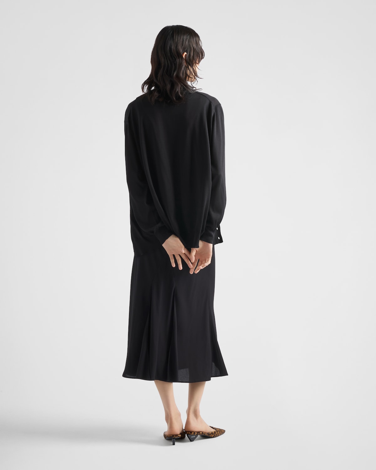 Prada Cárdigan De Seda