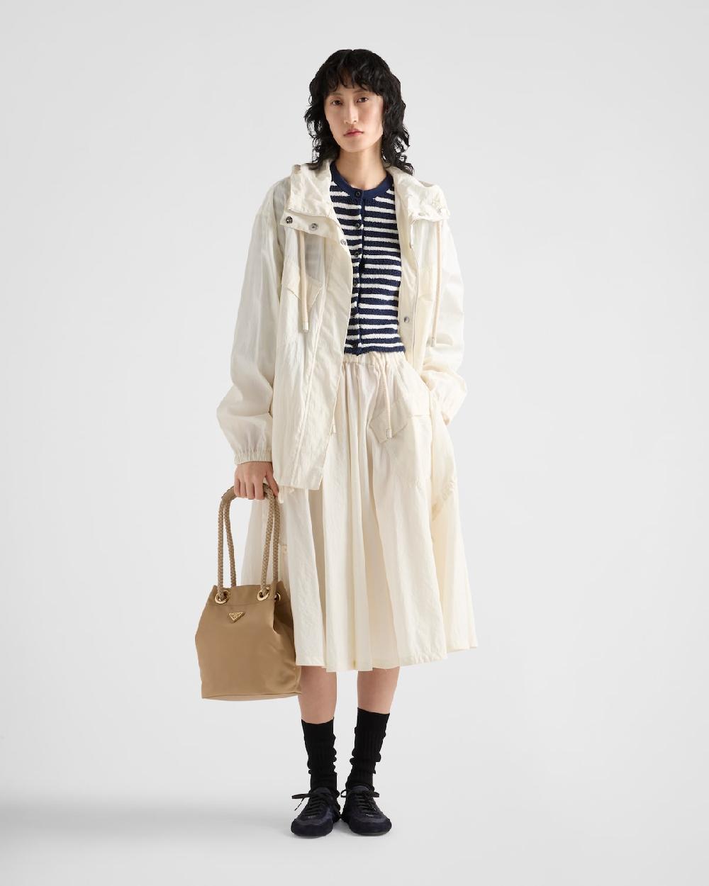 Prada Cárdigan en bouclé de algodón