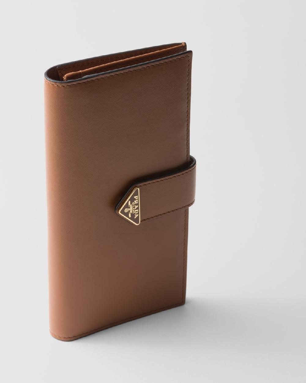 Prada Cartera De Piel Grande