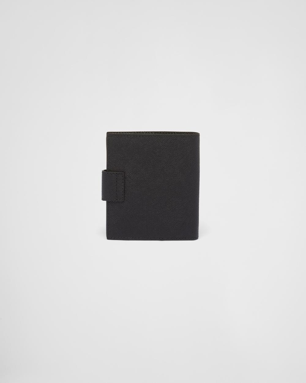 Prada Cartera De Piel Y Piel Saffiano