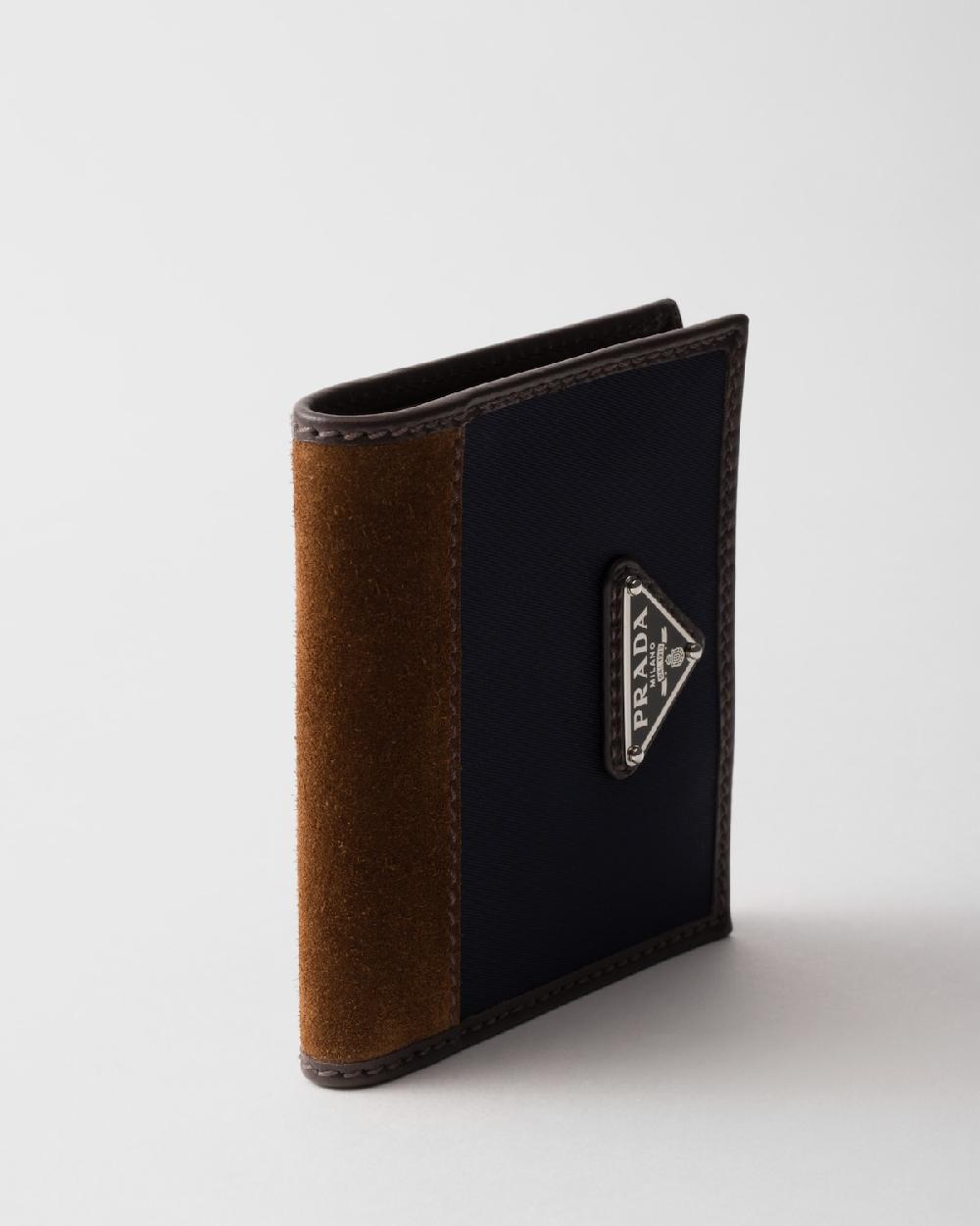 Prada Cartera De Re-Nylon Y Piel