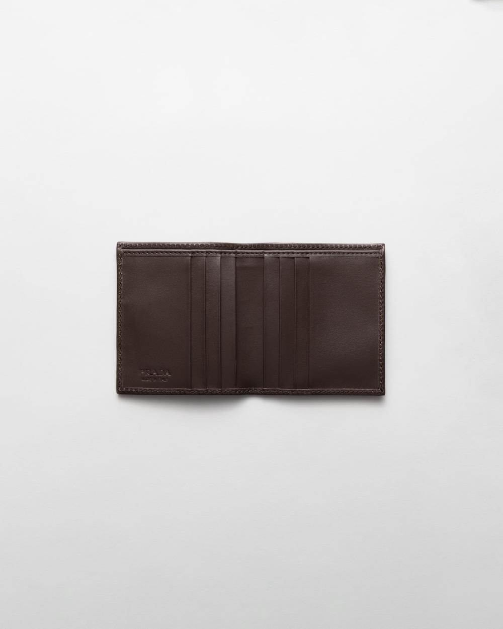 Prada Cartera de Re-Nylon y piel