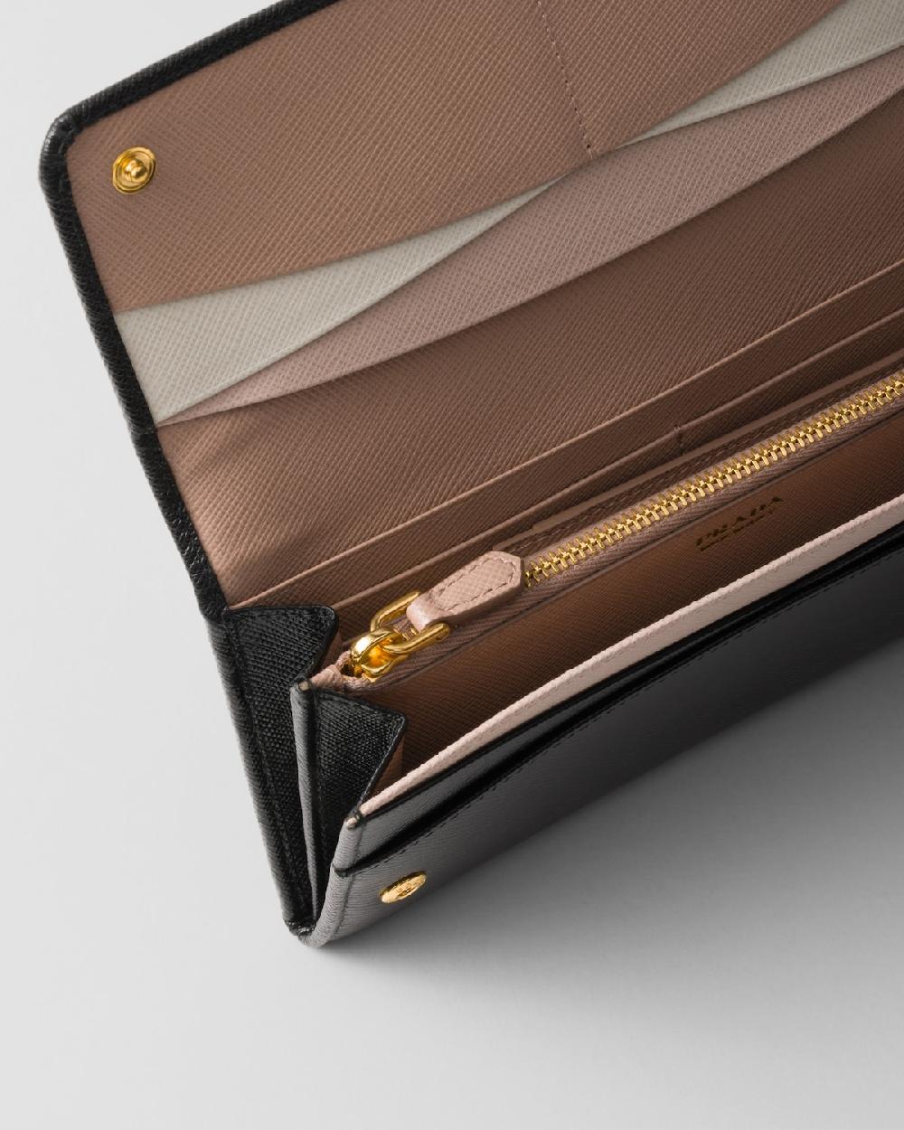 Prada Cartera Grande De Piel Saffiano