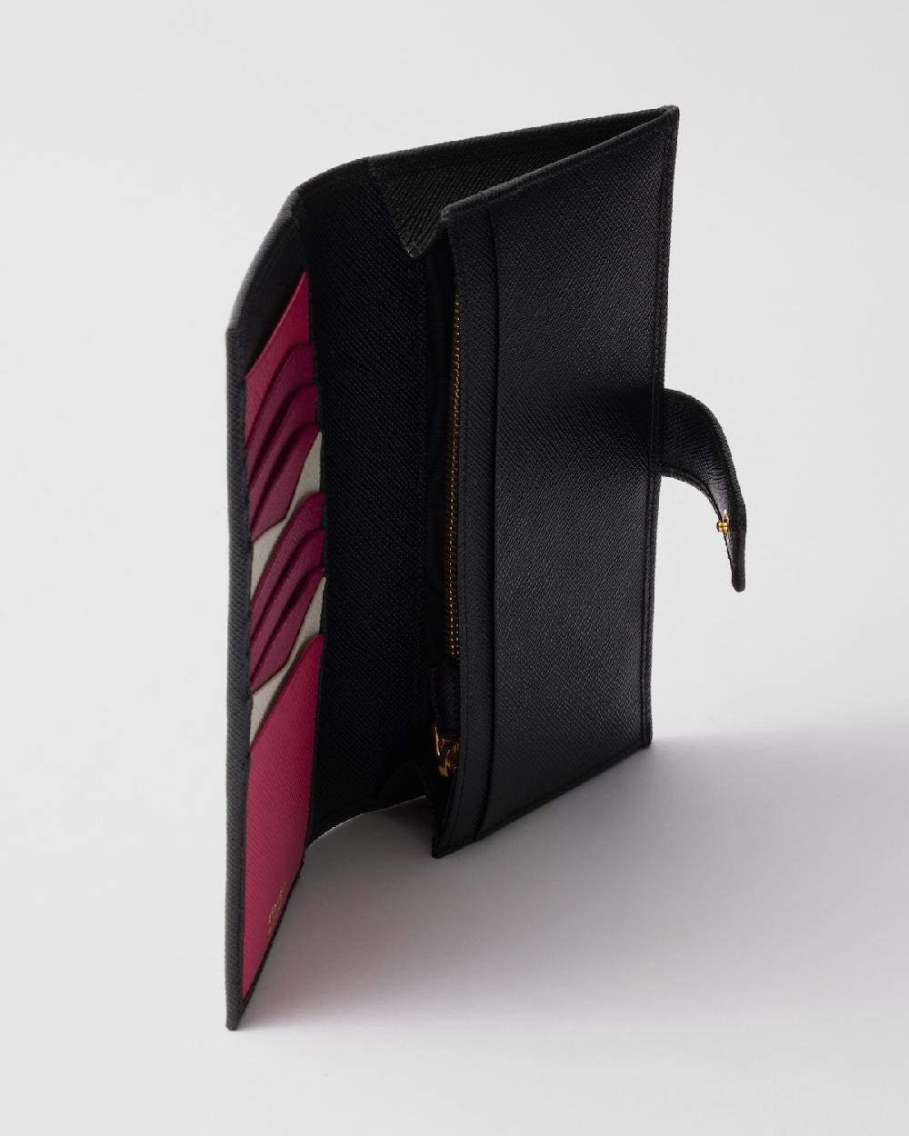 Prada Cartera Grande De Piel Saffiano