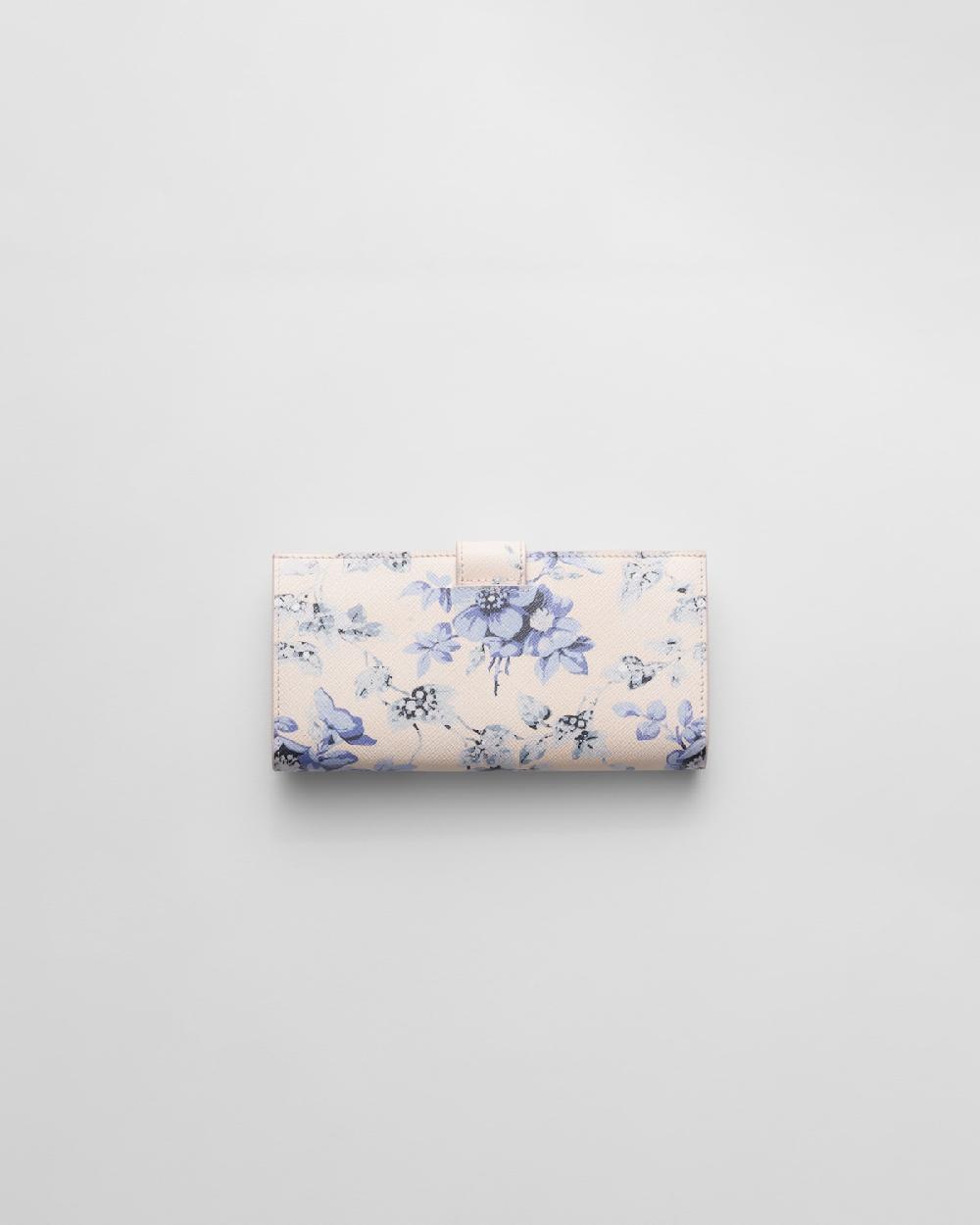 Prada Cartera Grande De Piel Saffiano Estampada