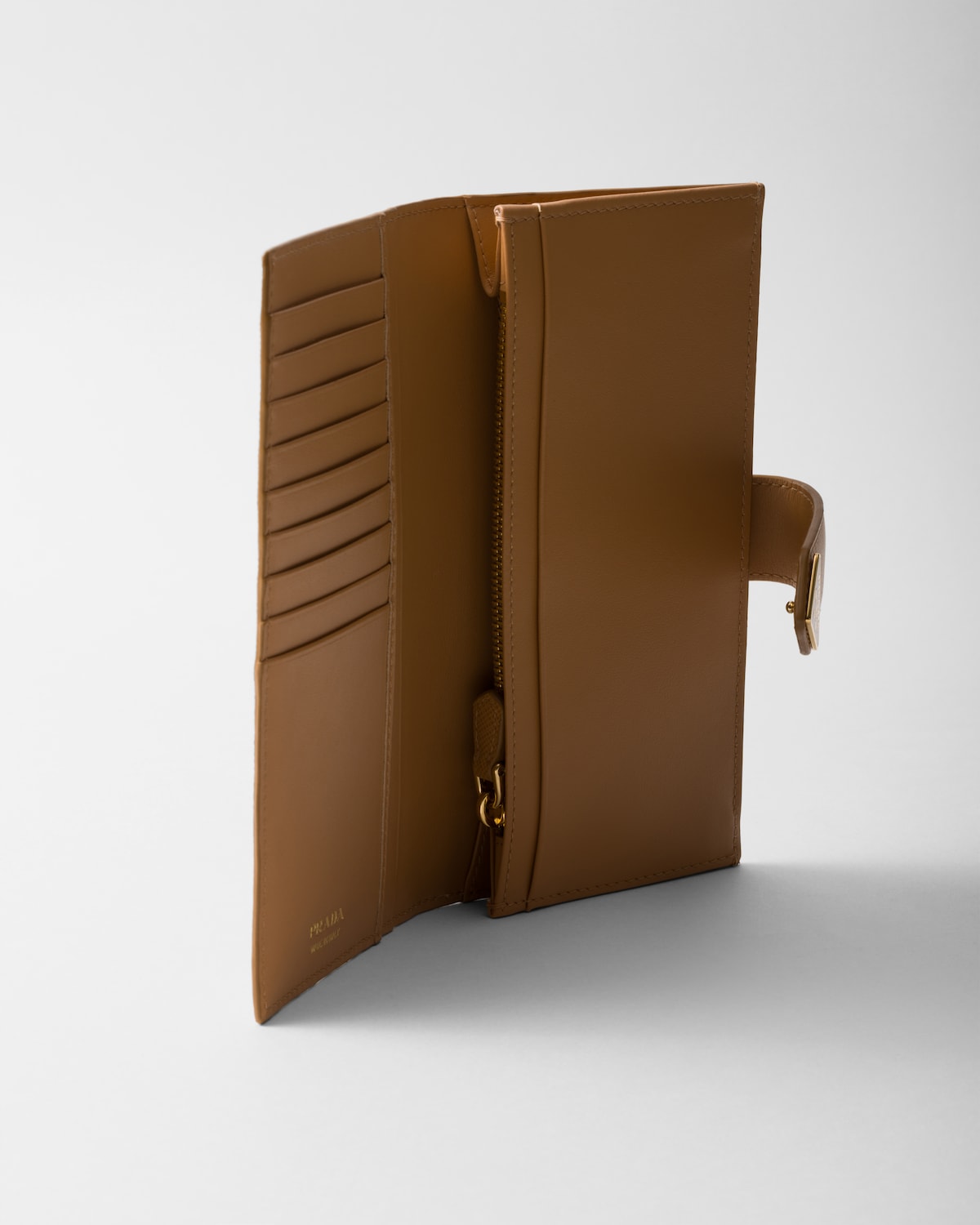 Prada Cartera Grande De Piel Y Saffiano