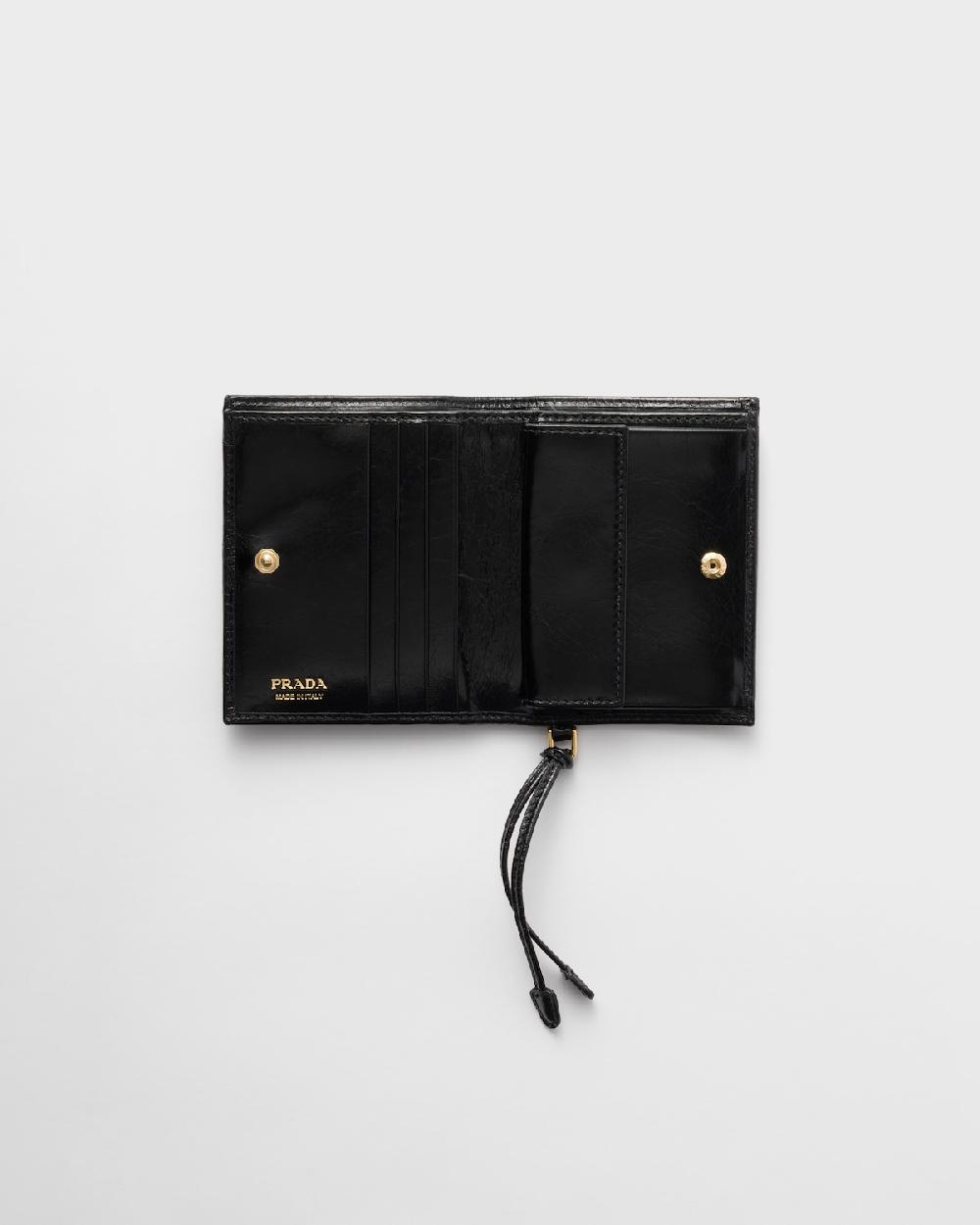 Prada Cartera pequeña de piel