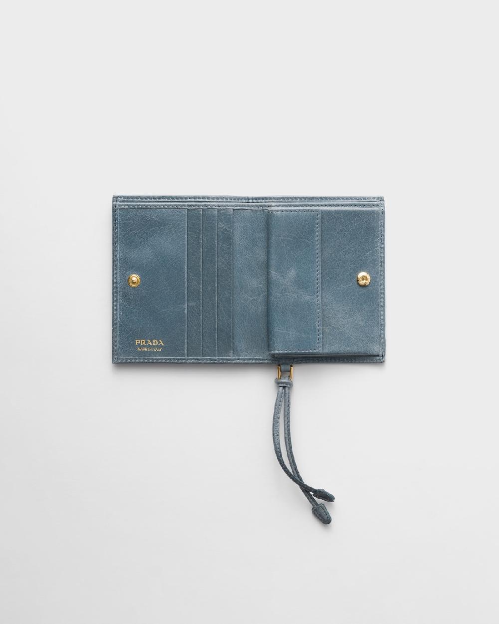 Prada Cartera pequeña de piel