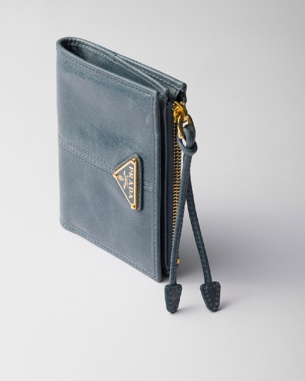 Prada Cartera Pequeña De Piel