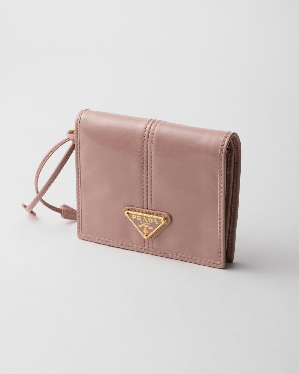 Prada Cartera Pequeña De Piel