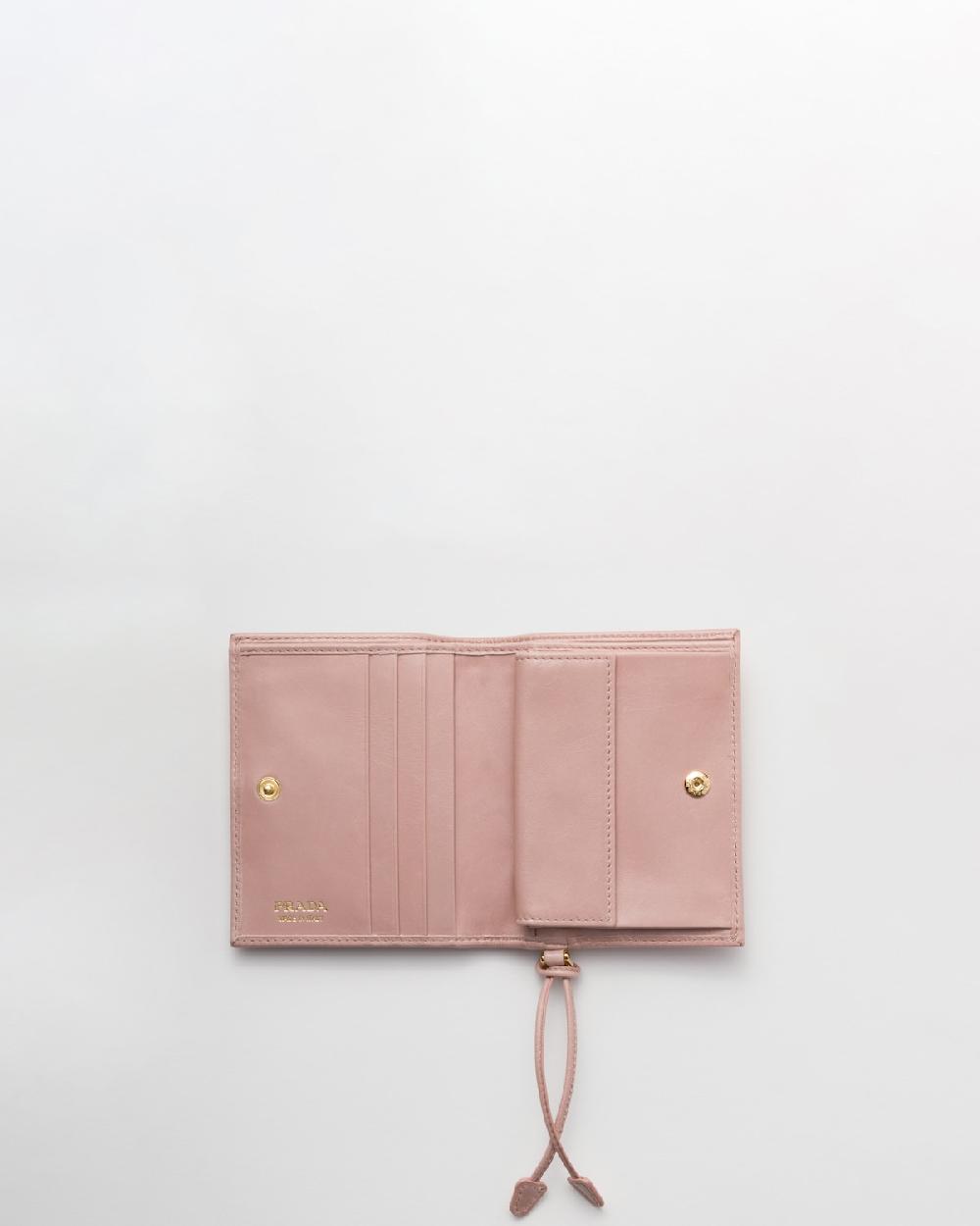 Prada Cartera pequeña de piel