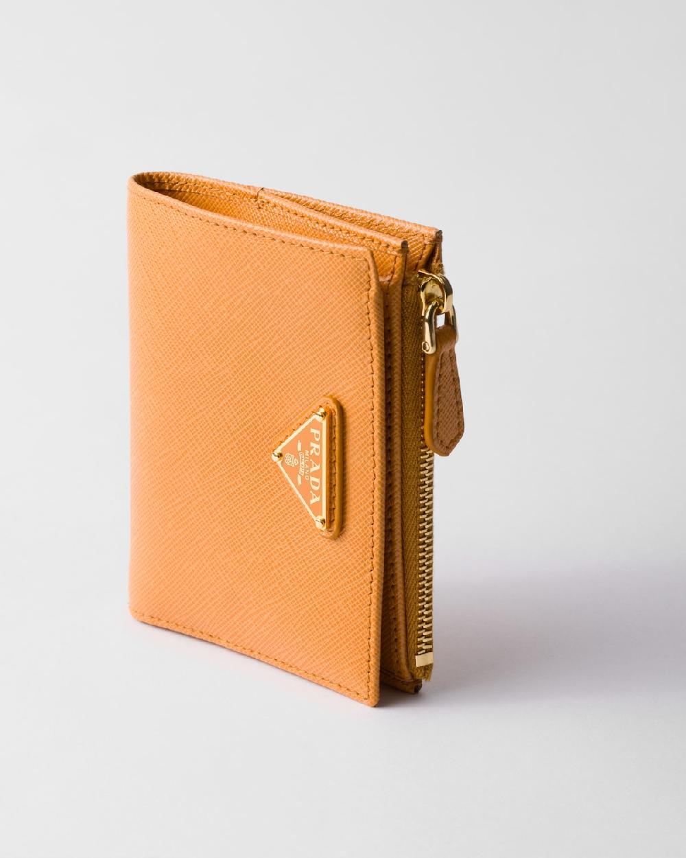 Prada Cartera Pequeña De Piel Saffiano