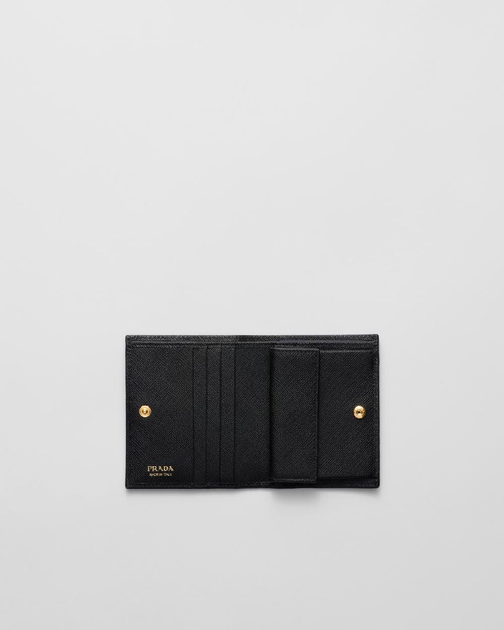 Prada Cartera pequeña de piel Saffiano