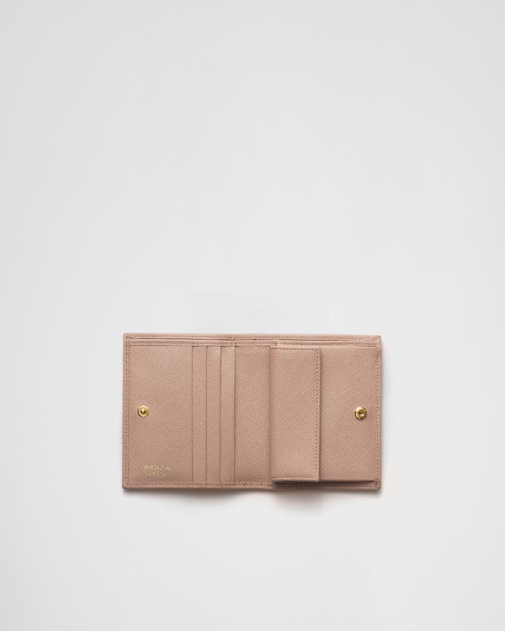 Prada Cartera pequeña de piel Saffiano