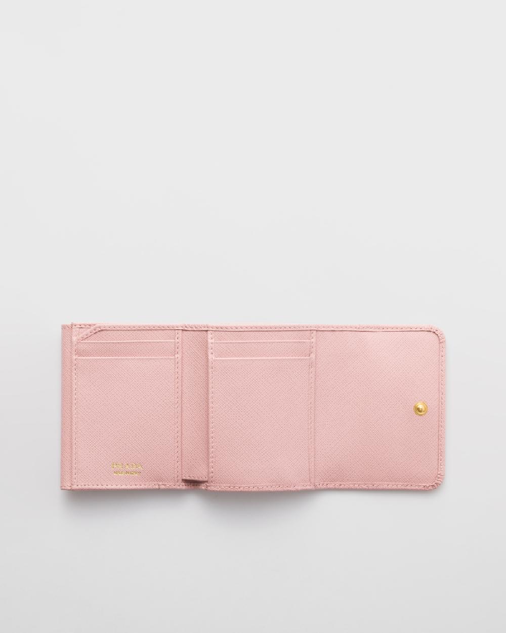 Prada Cartera pequeña de piel Saffiano