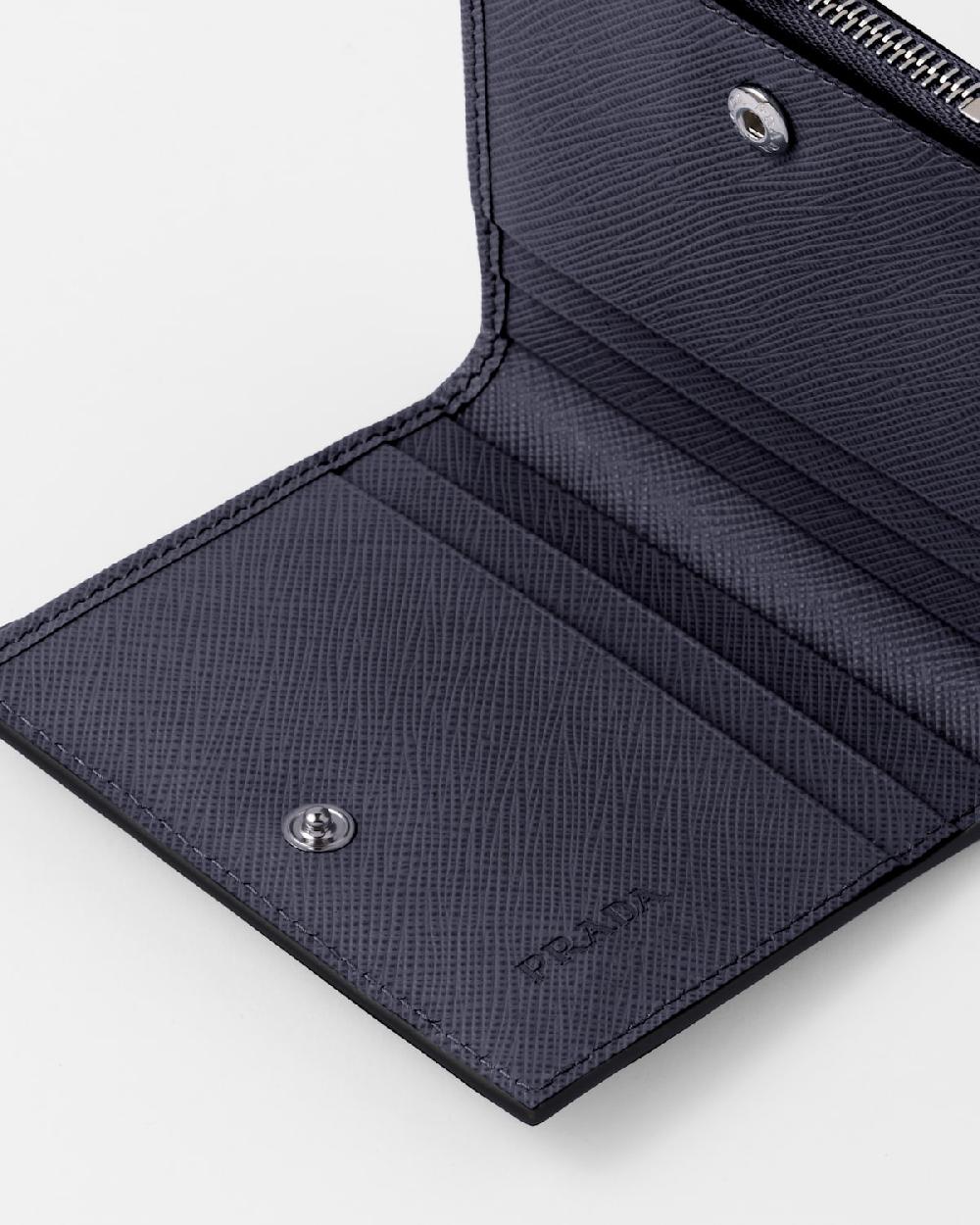 Prada Cartera Pequeña De Piel Saffiano