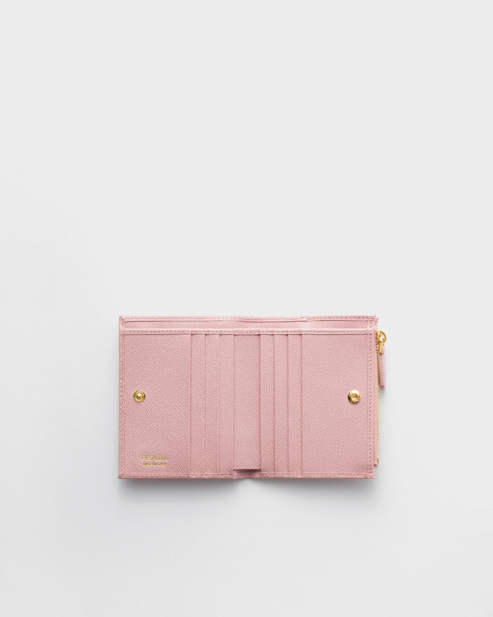 Prada Cartera pequeña de piel Saffiano