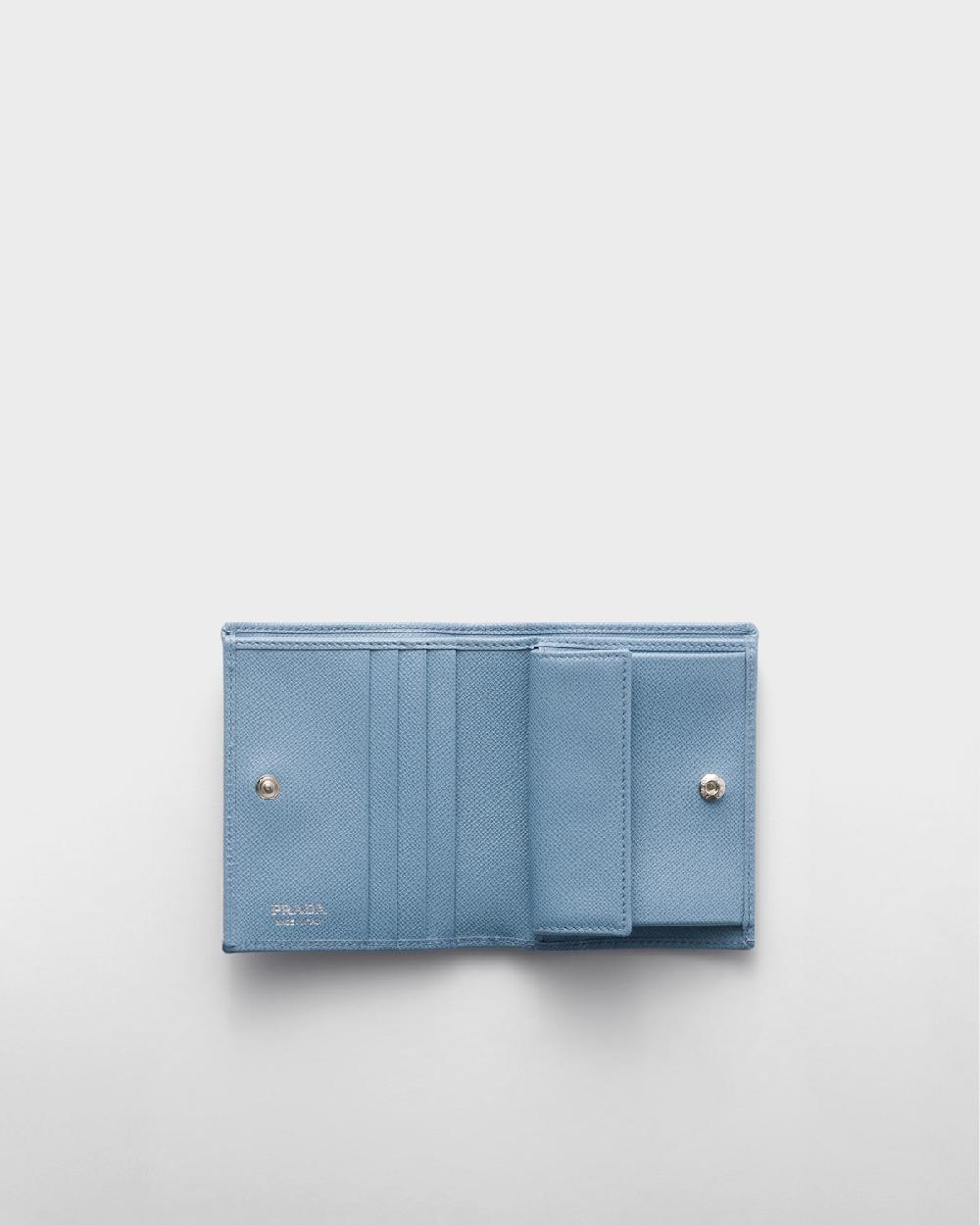 Prada Cartera pequeña de piel Saffiano