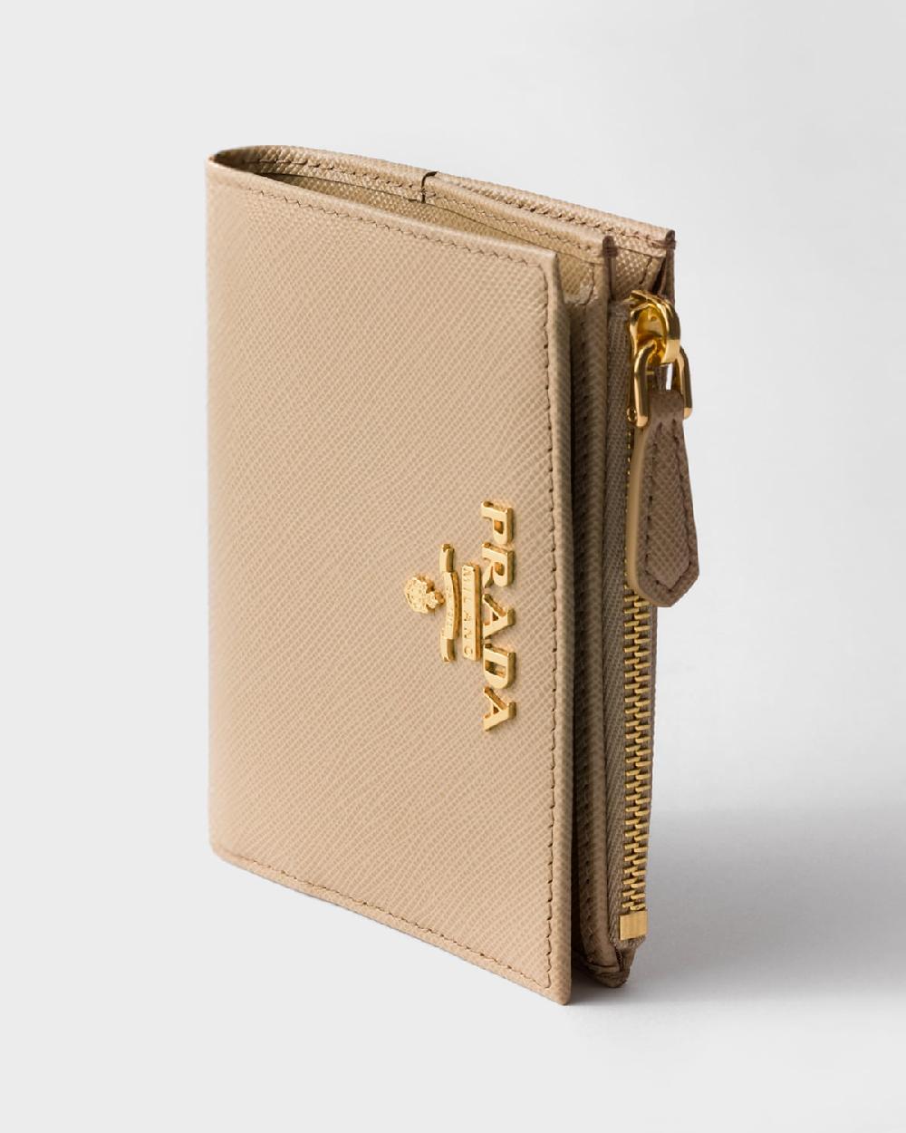 Prada Cartera Pequeña De Piel Saffiano