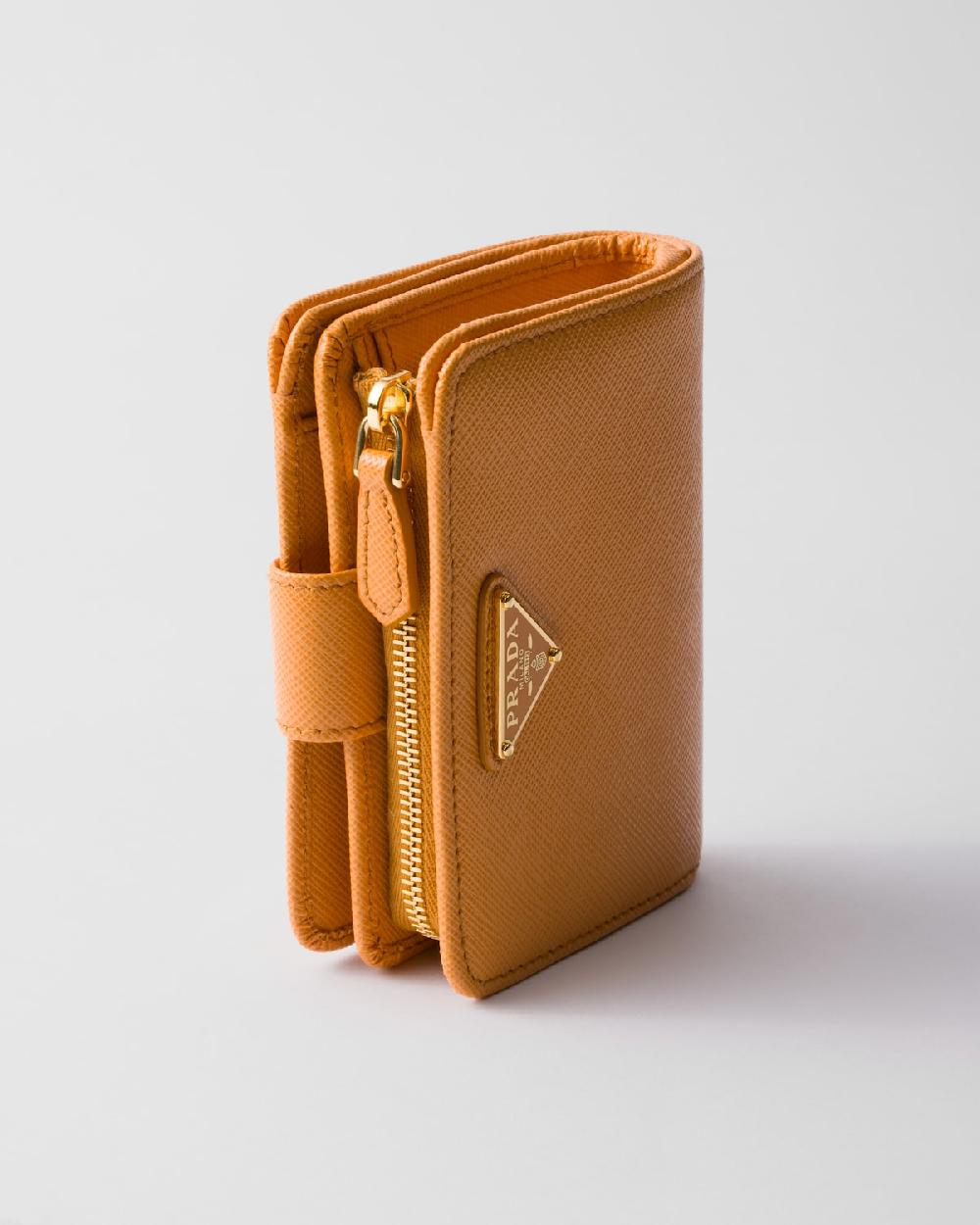 Prada Cartera Pequeña De Piel Saffiano