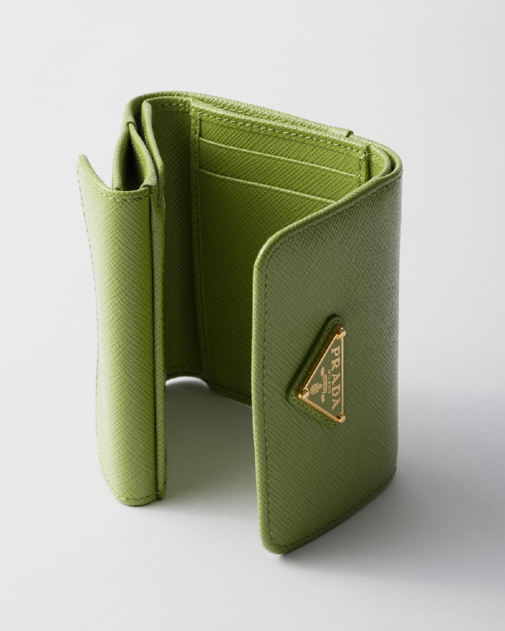 Prada Cartera Pequeña De Piel Saffiano