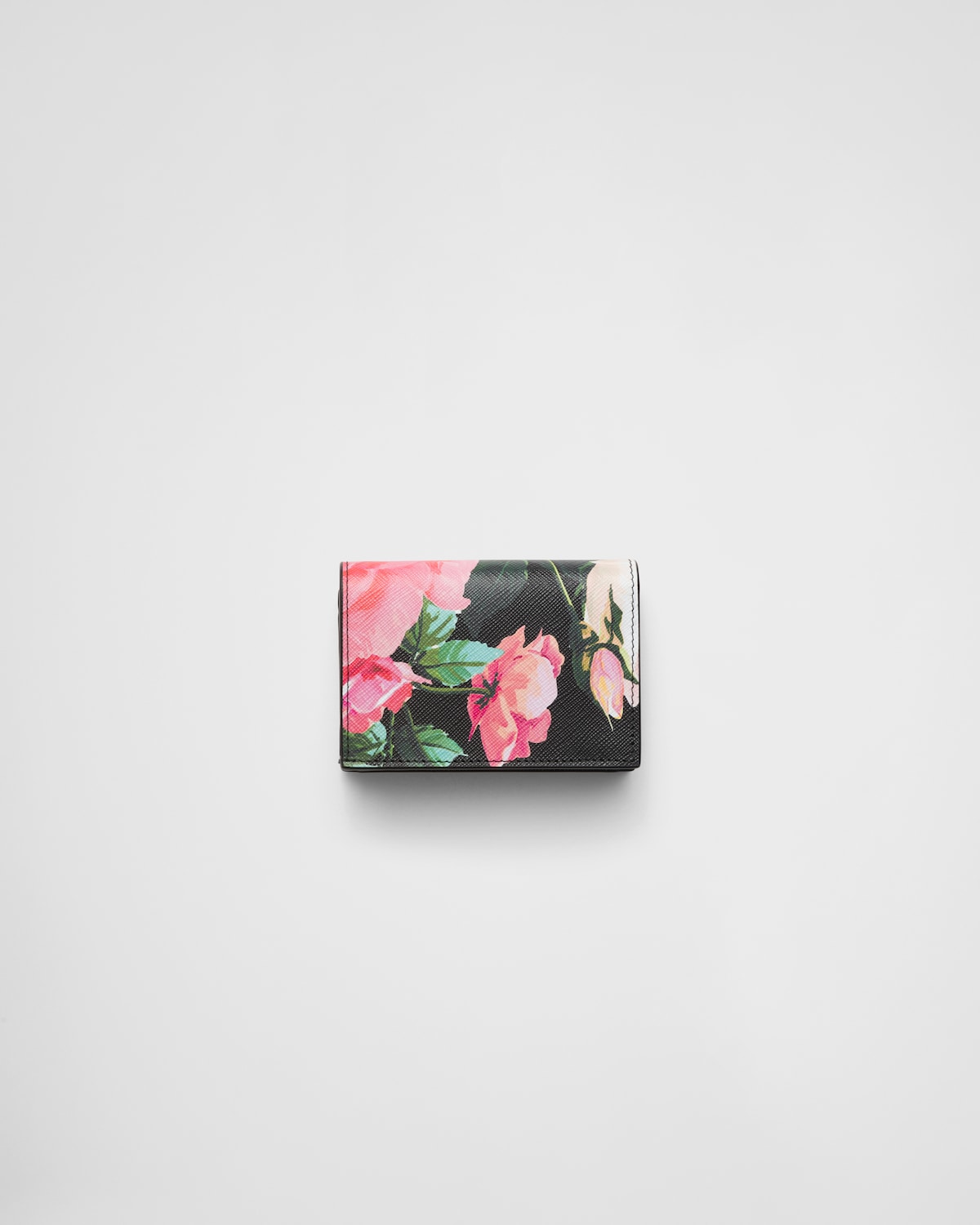 Prada Cartera Pequeña De Piel Saffiano Estampada