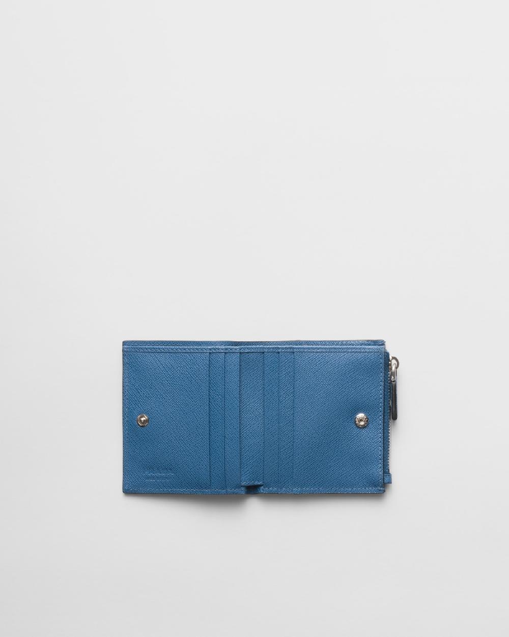 Prada Cartera pequeña de piel Saffiano