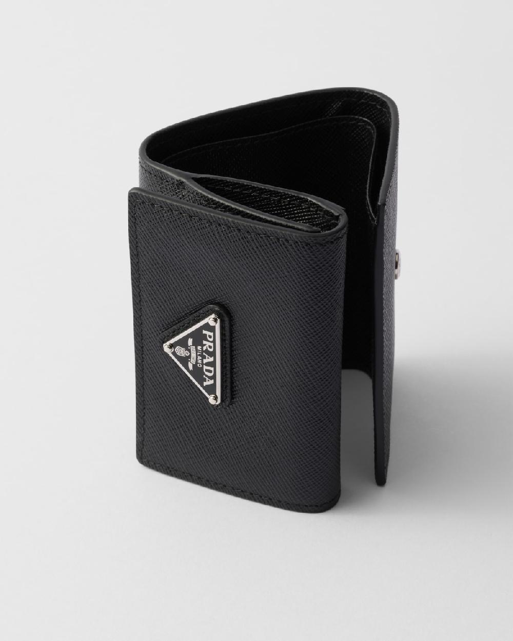 Prada Cartera Pequeña De Piel Saffiano