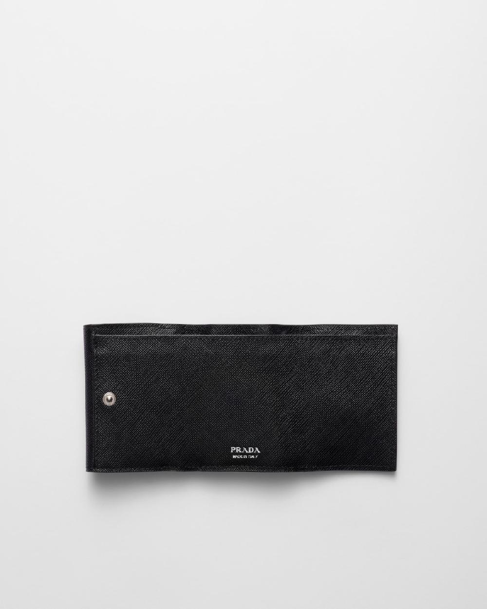 Prada Cartera pequeña de piel Saffiano