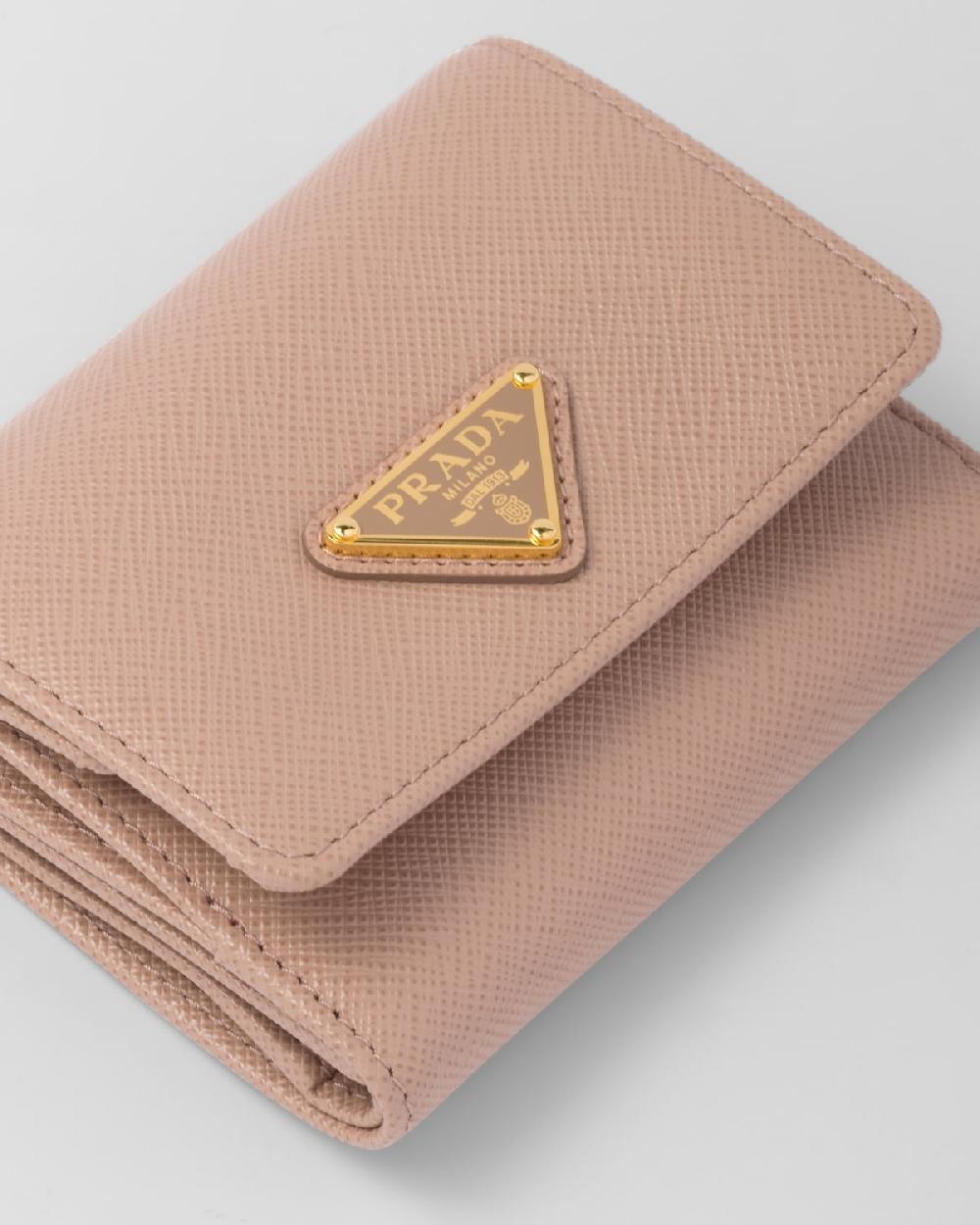 Prada Cartera Pequeña De Piel Saffiano