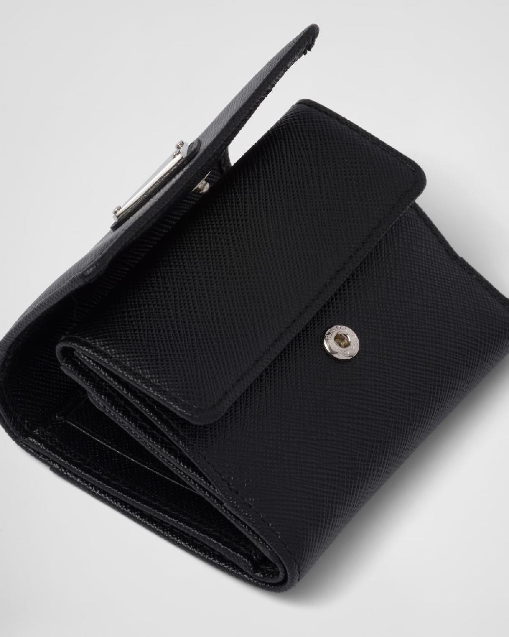 Prada Cartera Pequeña De Piel Saffiano