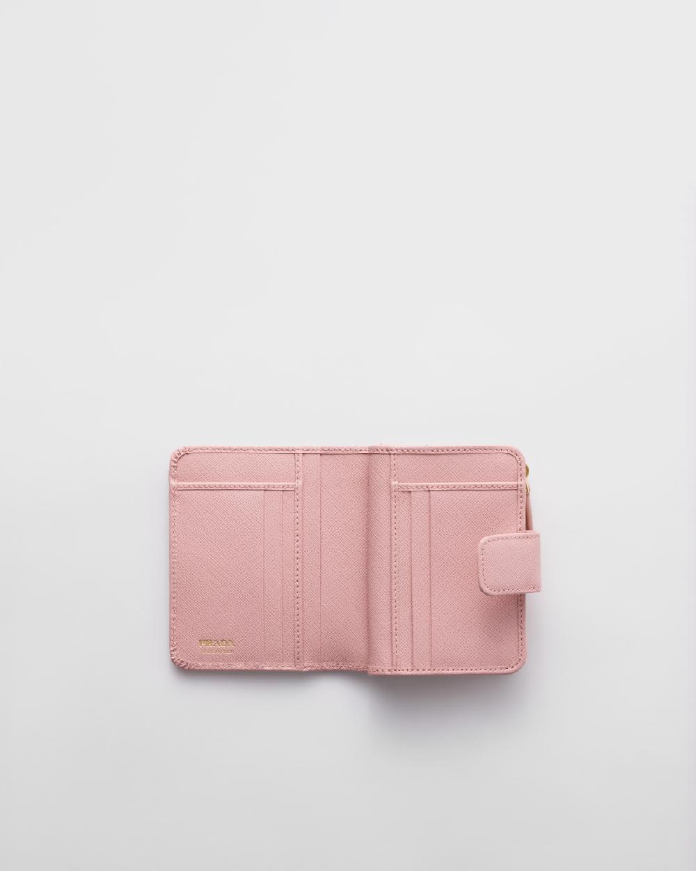 Prada Cartera pequeña de piel Saffiano