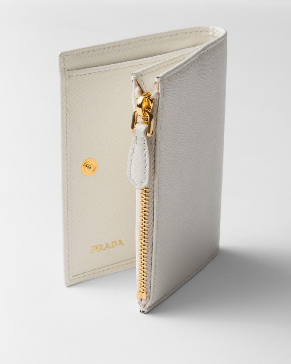 Prada Cartera Pequeña De Piel Saffiano