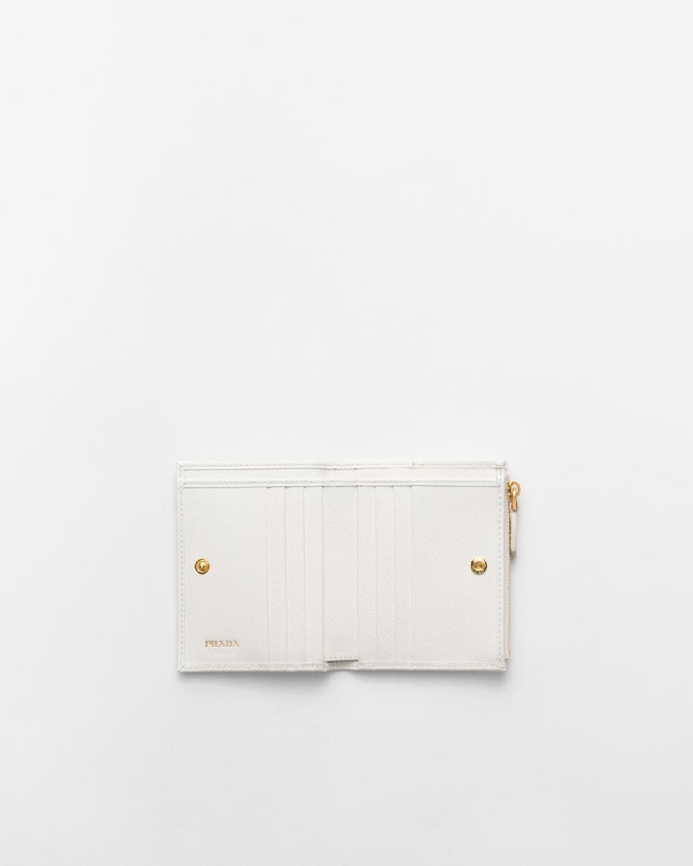 Prada Cartera pequeña de piel Saffiano