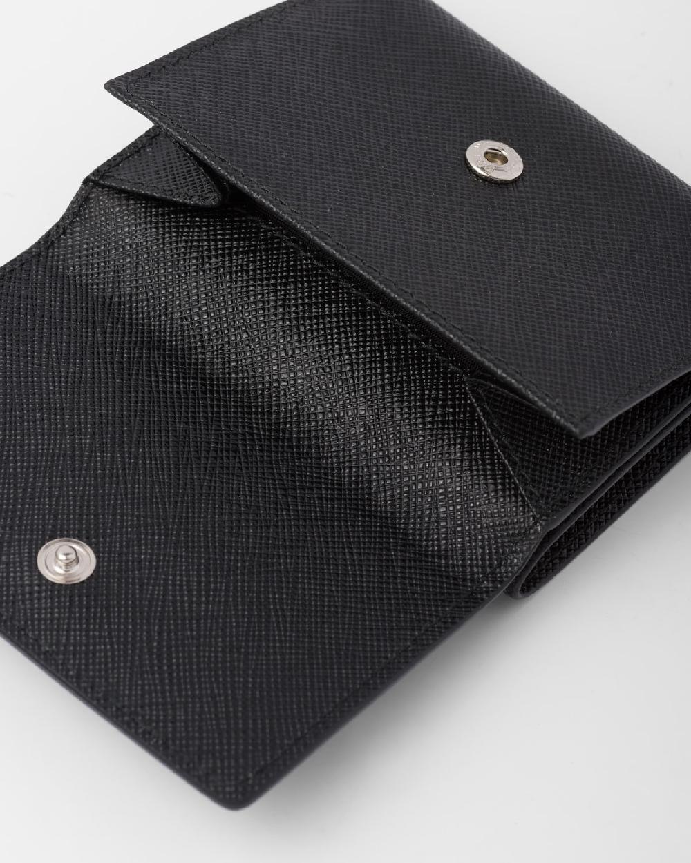 Prada Cartera Pequeña De Piel Saffiano