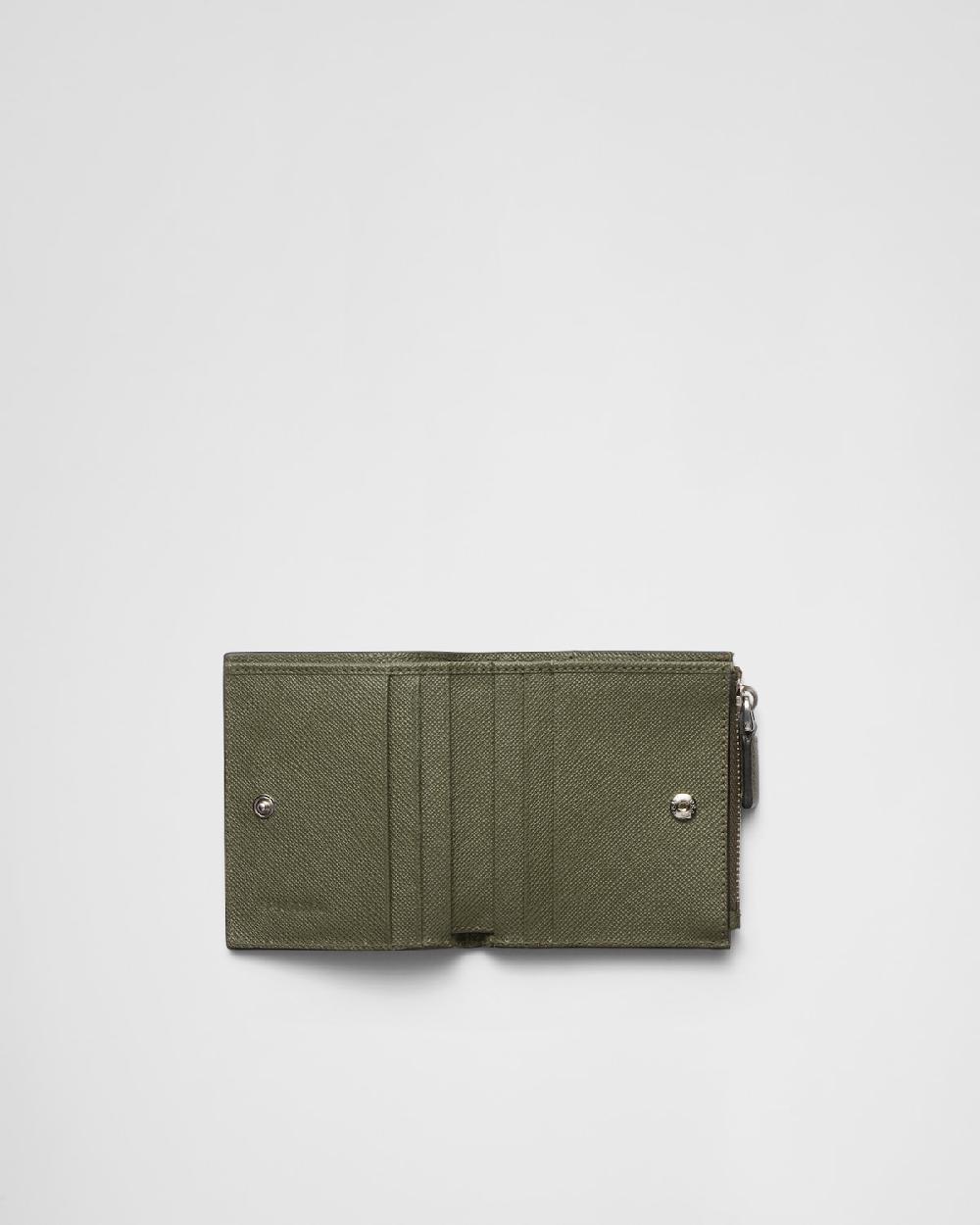 Prada Cartera Pequeña De Piel Saffiano