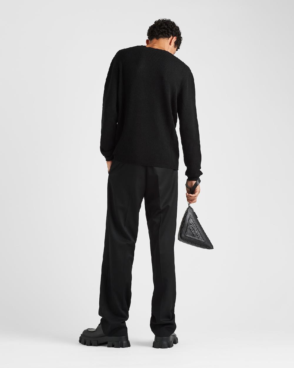 Prada Cashmere Crew-Neck Sweater