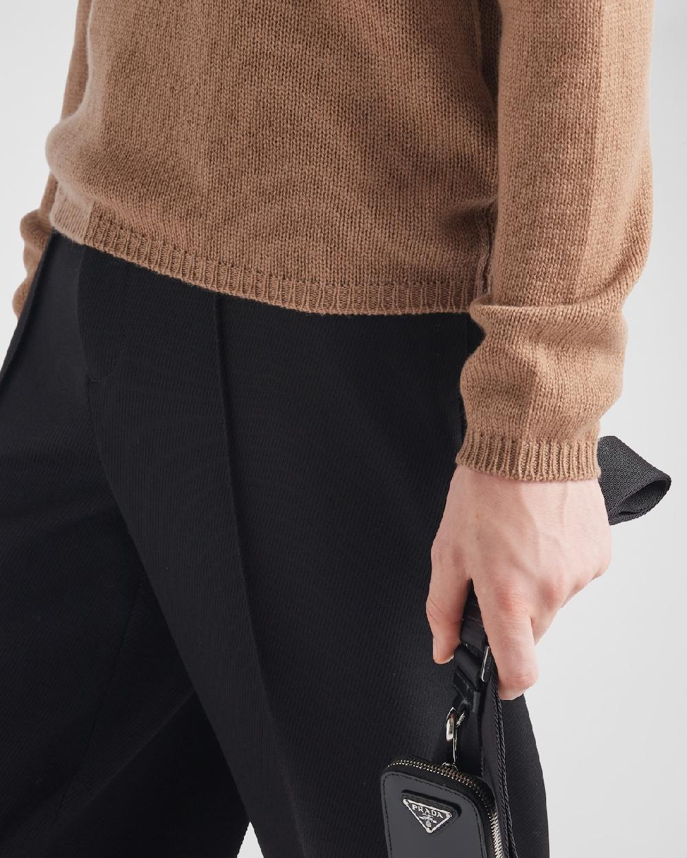 Prada Cashmere Crew-Neck Sweater