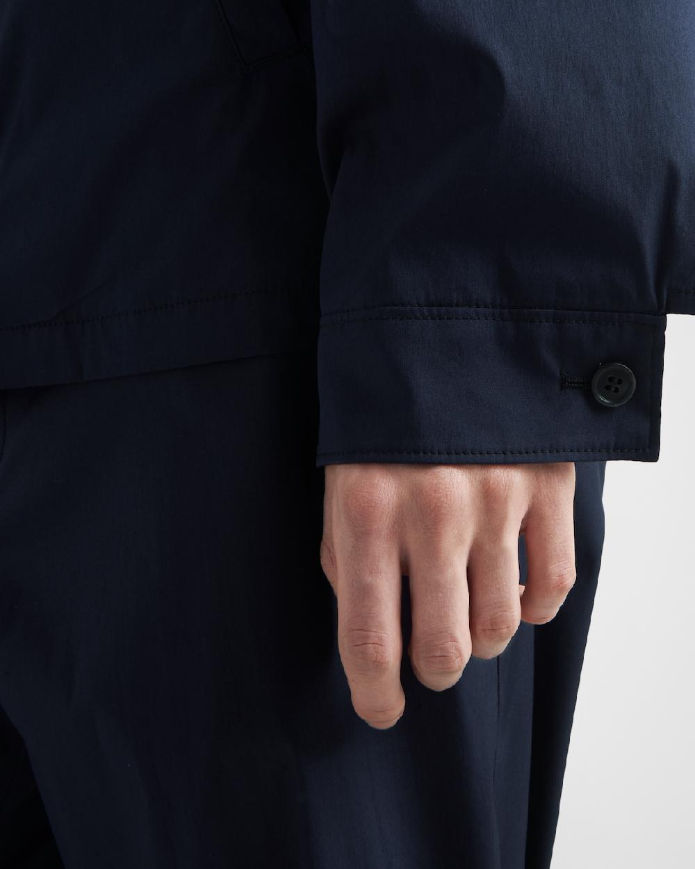 Prada Cazadora De Algodón Elástico