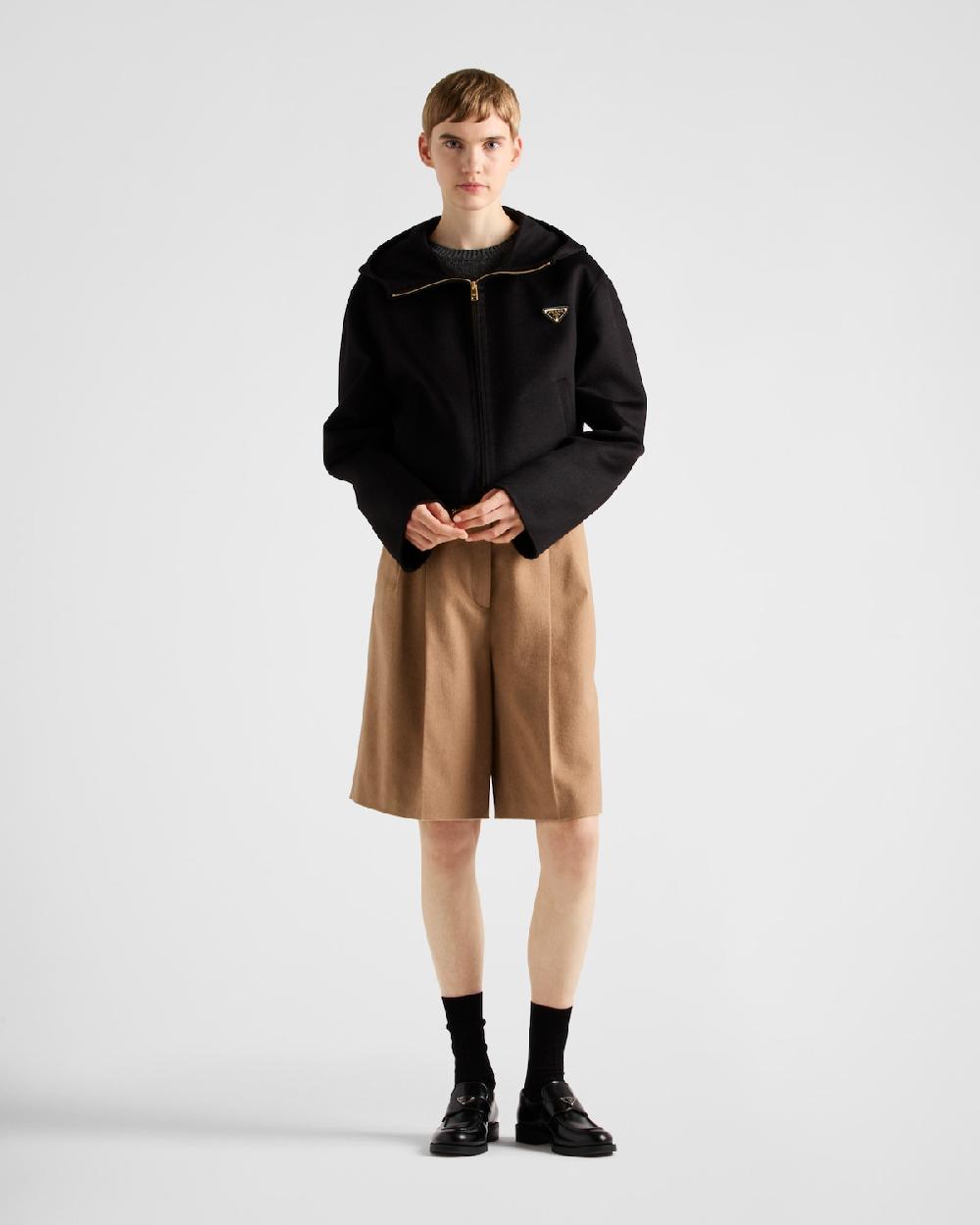 Prada Cazadora de cashgora ligera
