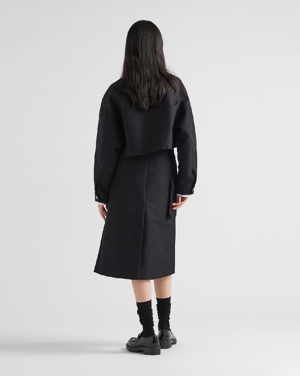 Prada Cazadora De Lona Técnica