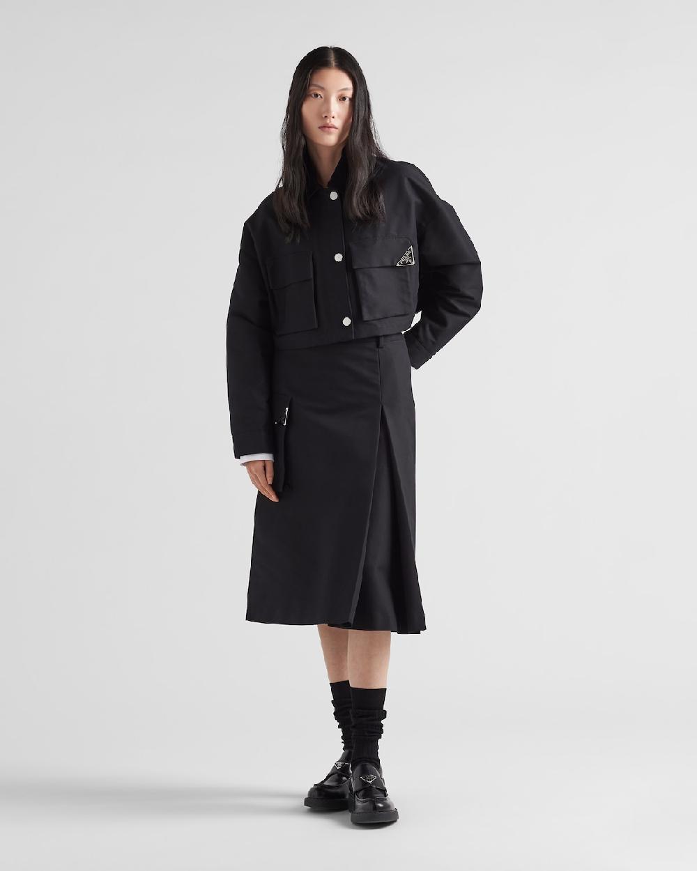 Prada Cazadora de lona técnica