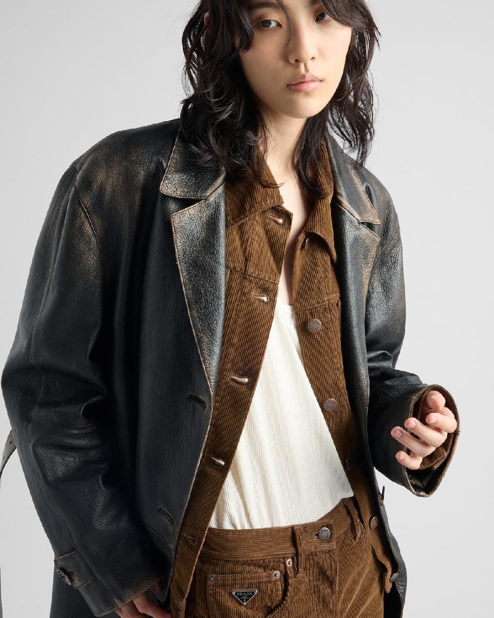 Prada Cazadora De Pana