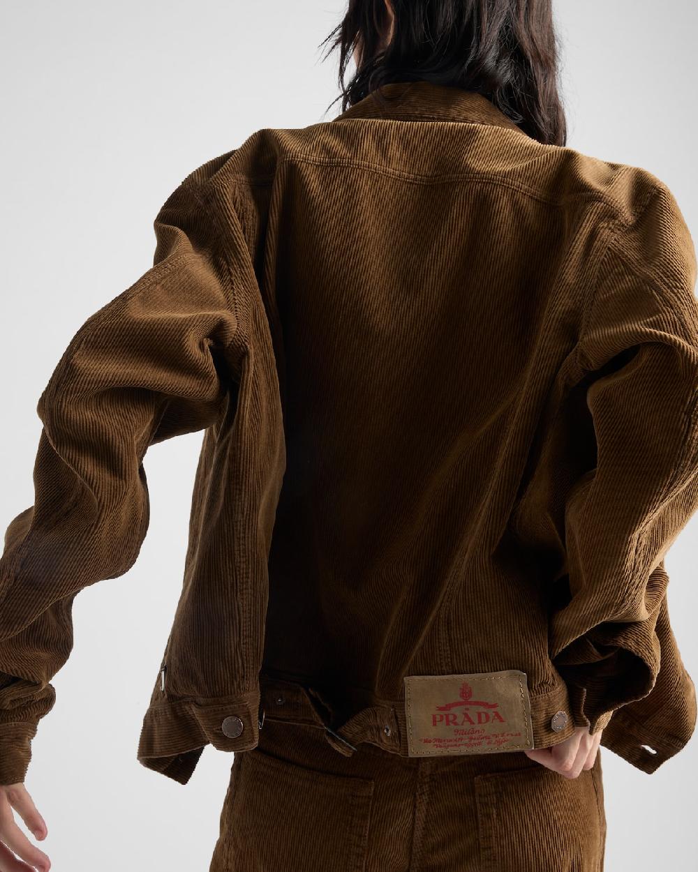 Prada Cazadora De Pana