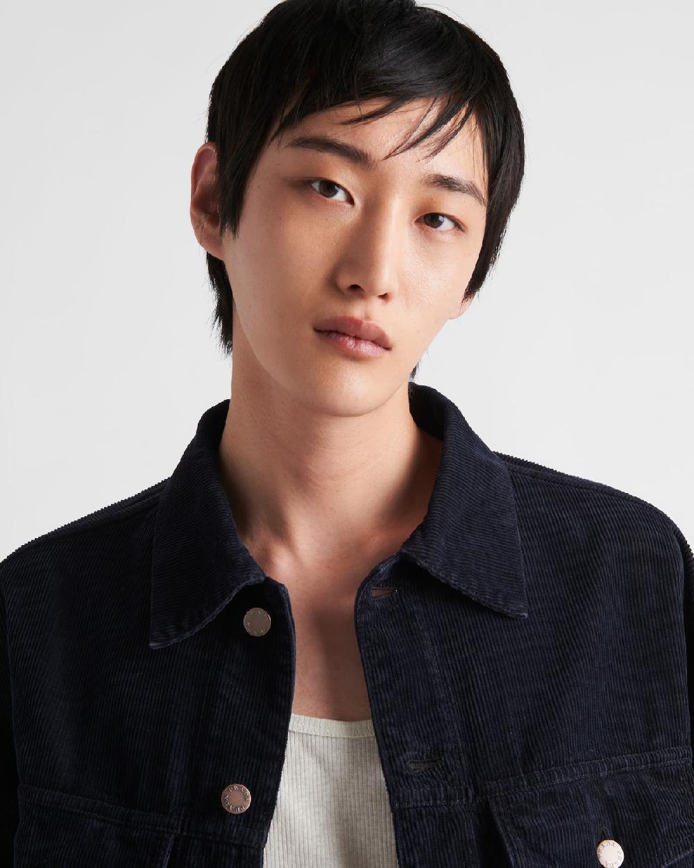 Prada Cazadora De Pana