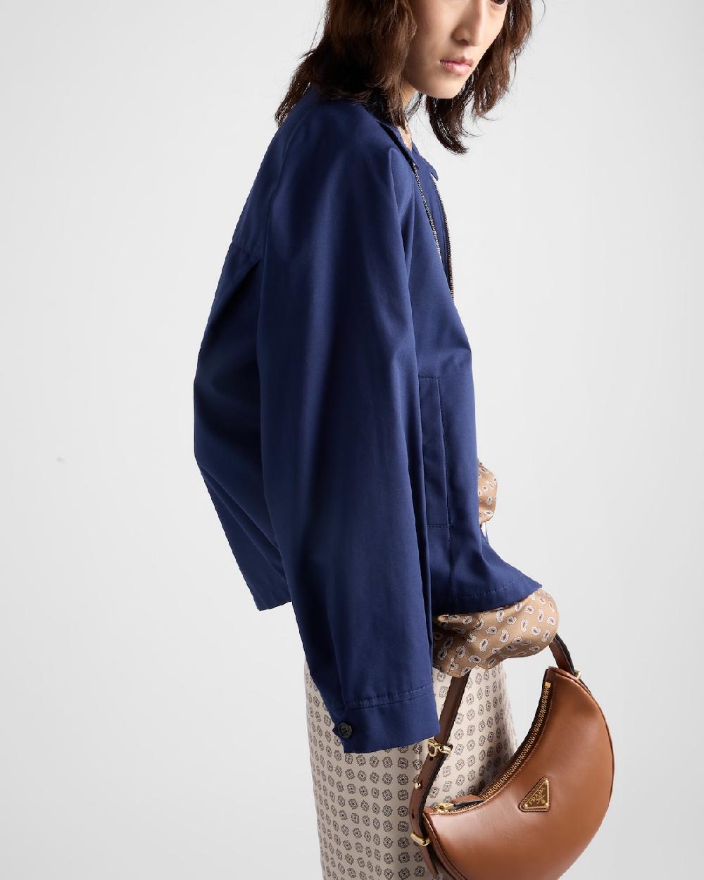 Prada Cazadora De Popelín