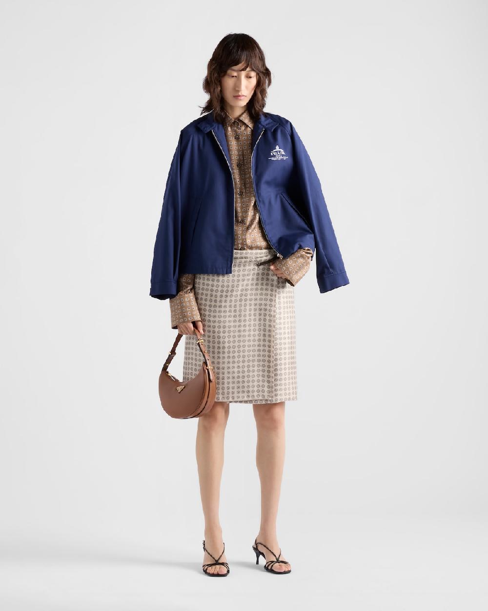 Prada Cazadora de popelín